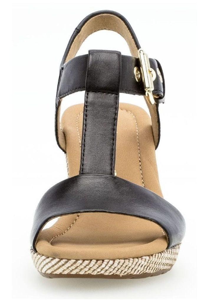 Gabor Comfort Sandalen Leder Schwarz