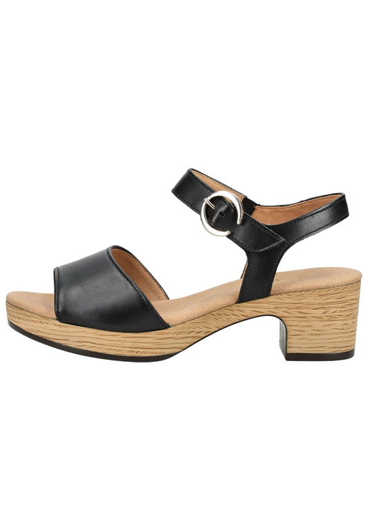 Gabor Comfort Sandalen Leder Schwarz