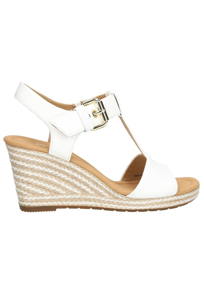 Gabor Comfort Sandalen Leder Weiß