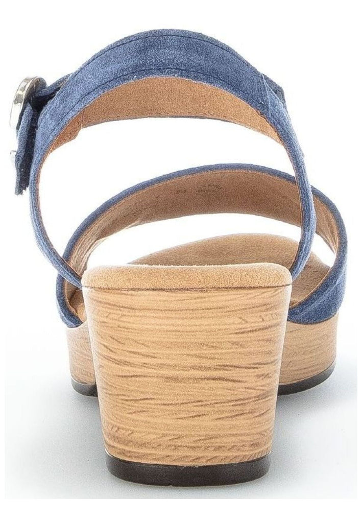 Gabor Comfort Sandalen Veloursleder Jeans