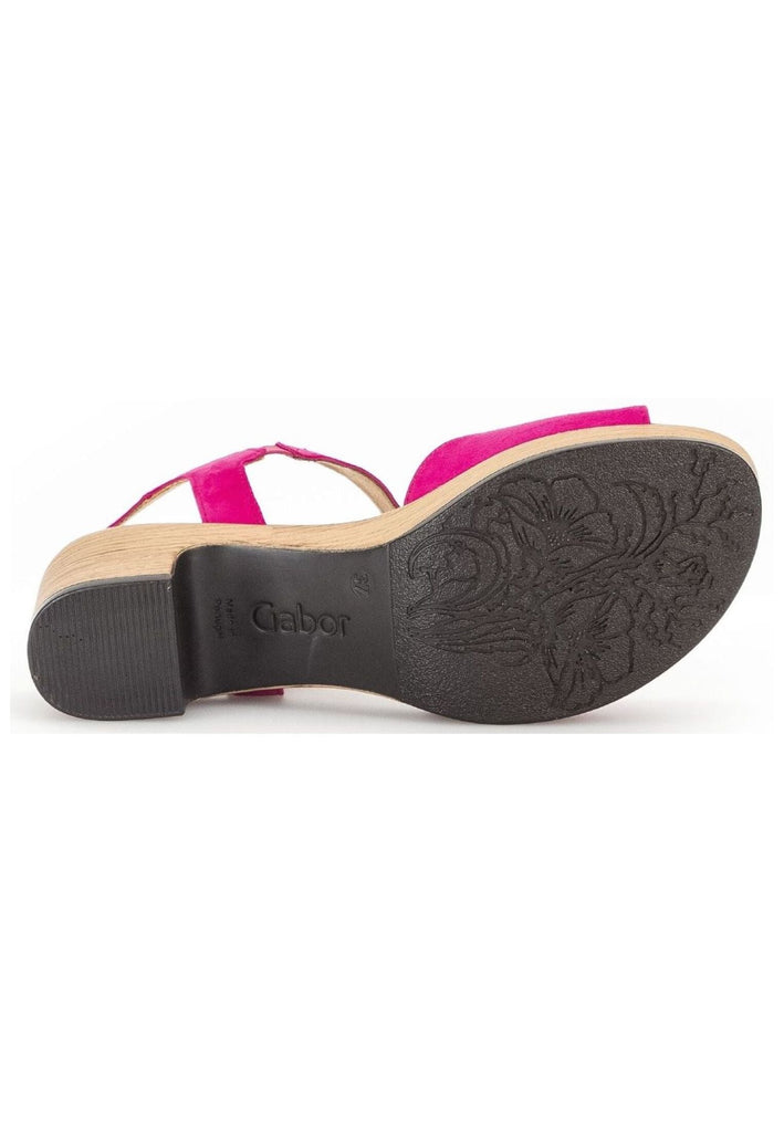 Gabor Comfort Sandalen Veloursleder Pink