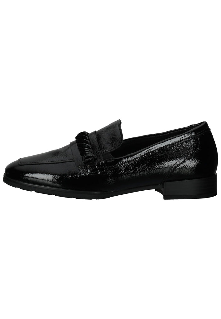 Slipper Gabor Comfort Slipper Leder Schwarz Lack