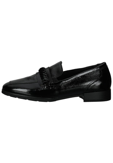 Slipper Gabor Comfort Slipper Leder Schwarz Lack