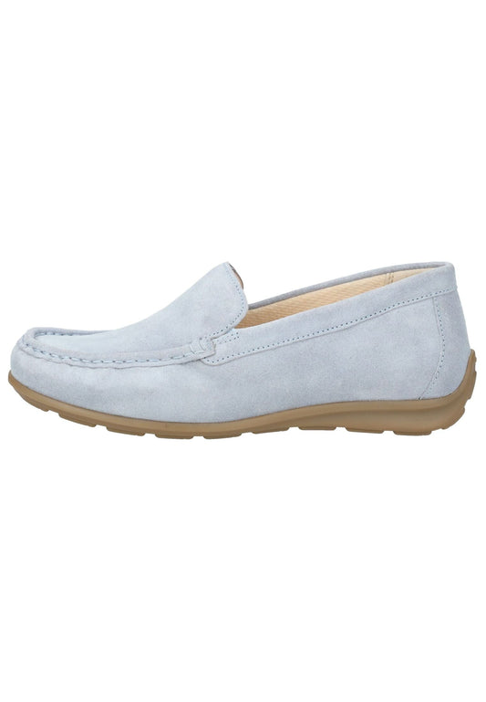 Gabor Comfort Slipper Leder Hellblau