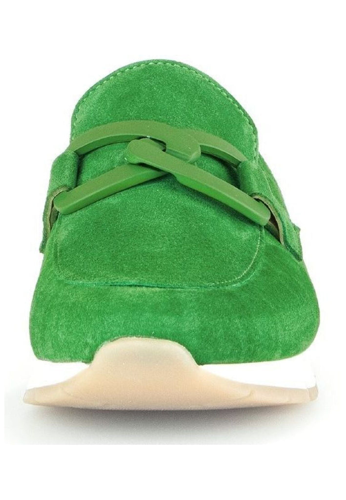 Gabor Comfort Slipper Veloursleder Grün