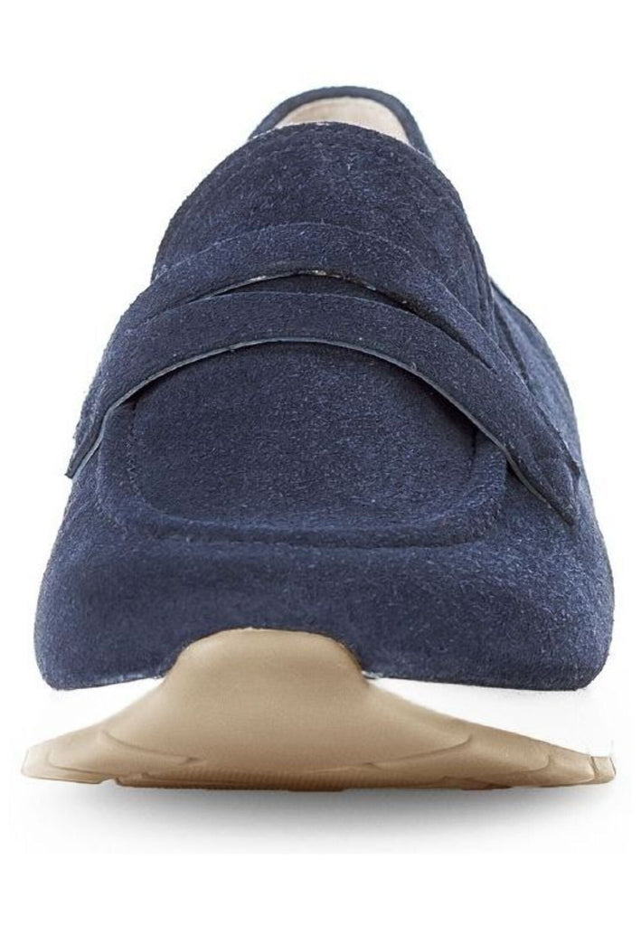 Gabor Comfort Slipper Veloursleder Marine