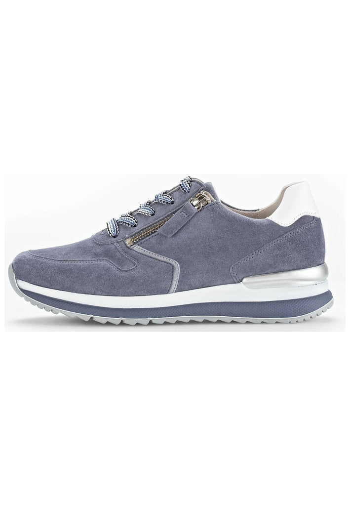 Sneaker Gabor Comfort Sneaker Leder Blau/Weiß