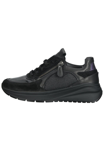 Sneaker Gabor Comfort Sneaker Leder/Textil Schwarz Kombi
