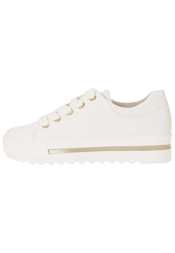Sneaker Gabor Comfort Sneaker Nappaleder Weiß