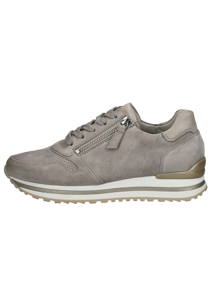 Sneaker Gabor Comfort Sneaker Veloursleder Grau