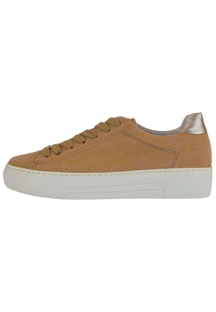 Sneaker Gabor Comfort Sneaker Veloursleder Sand