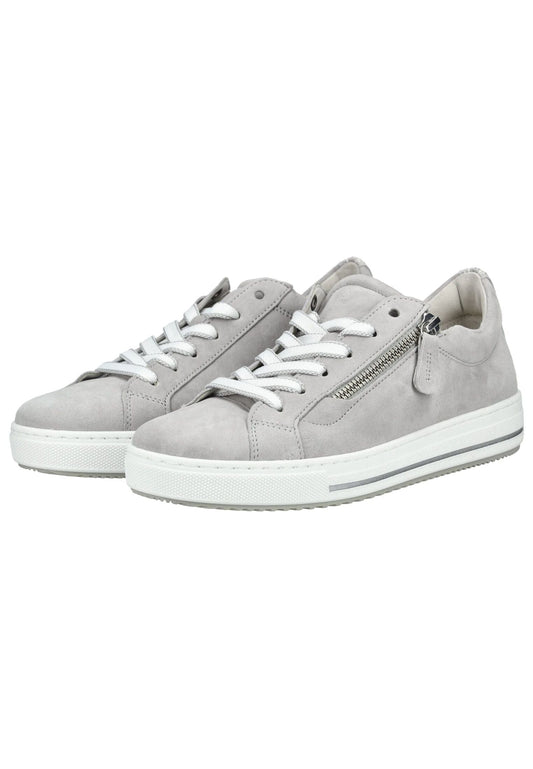 Gabor Comfort Sneaker Leder Hellgrau