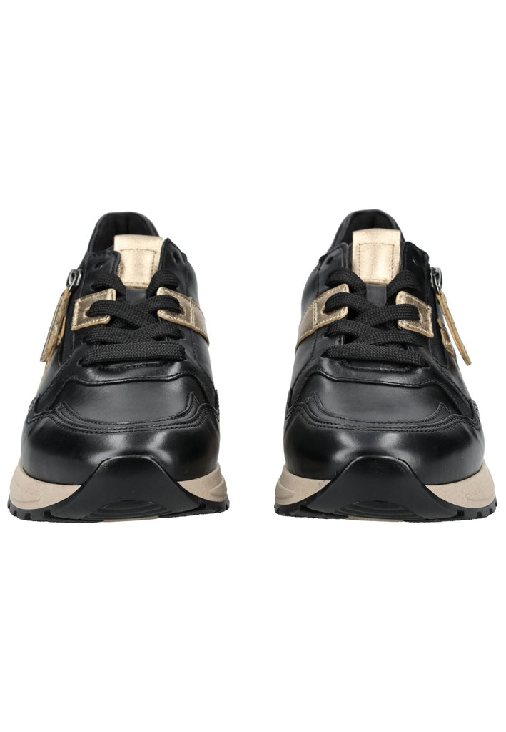 Gabor Comfort Sneaker Leder Schwarz/Weiß