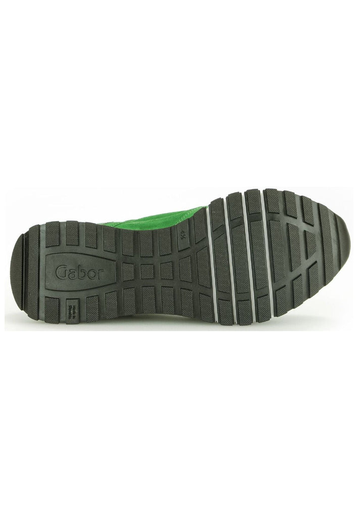 Gabor Comfort Sneaker Leder Weiß/Grün