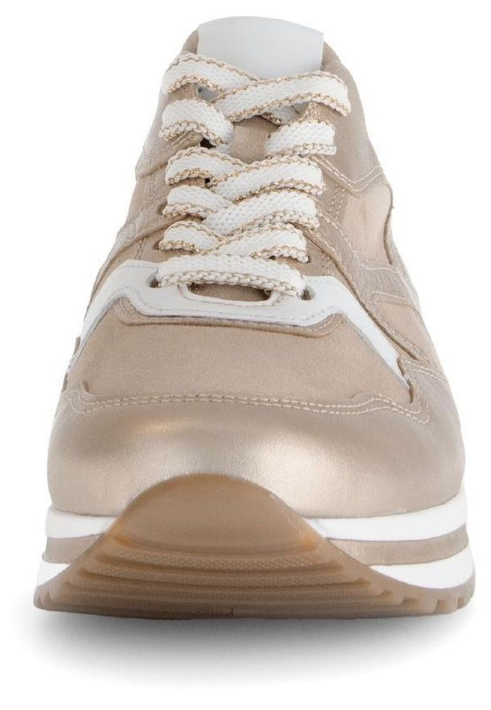 Gabor Comfort Sneaker Nappaleder Sand