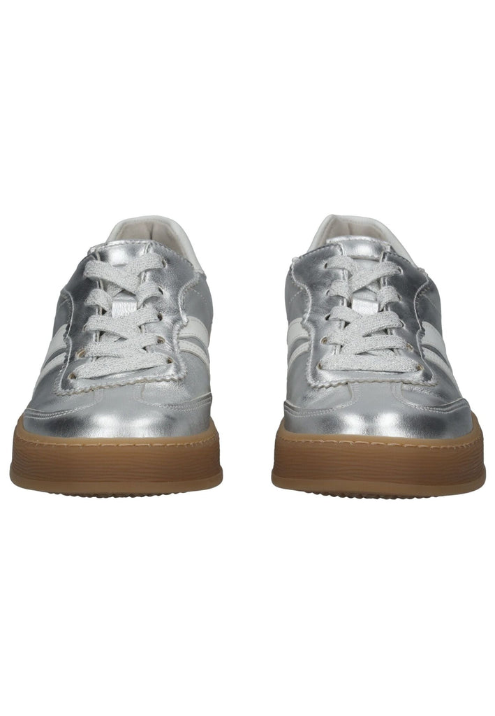Gabor Comfort Sneaker Nappaleder Silber