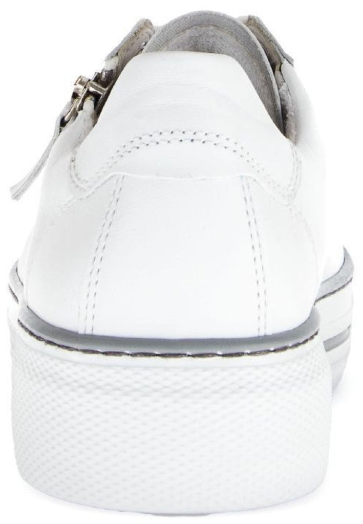 Gabor Comfort Sneaker Nappaleder Weiß