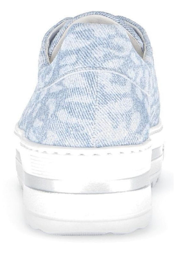 Gabor Comfort Sneaker Textil Blau