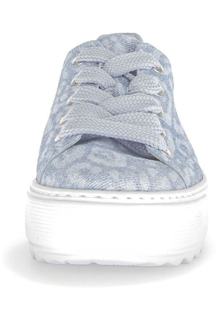 Gabor Comfort Sneaker Textil Blau
