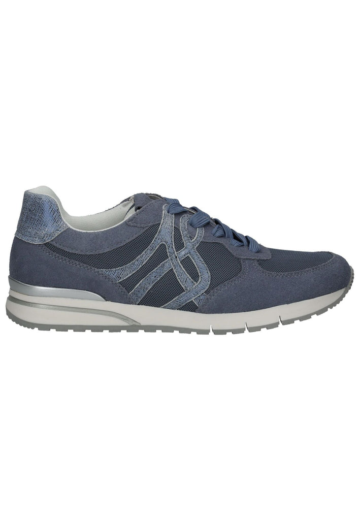Gabor Comfort Sneaker Veloursleder Blau