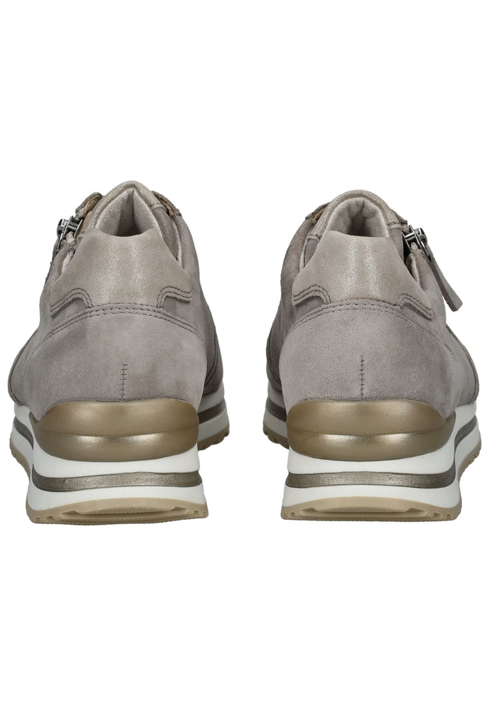 Gabor Comfort Sneaker Veloursleder Grau