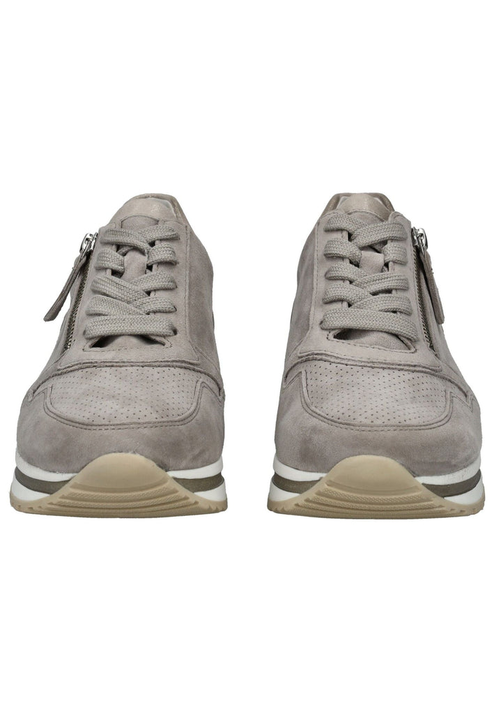 Gabor Comfort Sneaker Veloursleder Grau