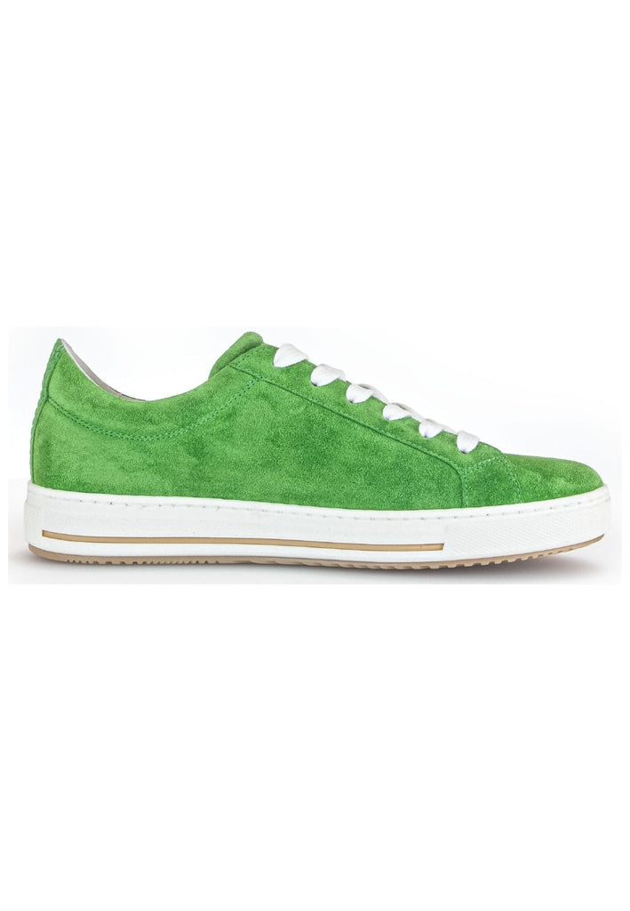 Gabor Comfort Sneaker Veloursleder Green