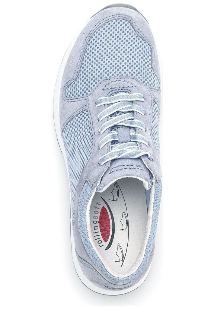 Gabor Comfort Sneaker Veloursleder/Mesh Lavendel