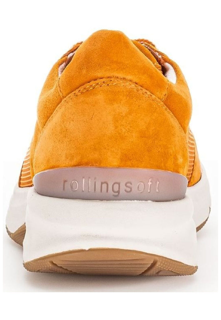 Gabor Comfort Sneaker Veloursleder/Mesh Orange