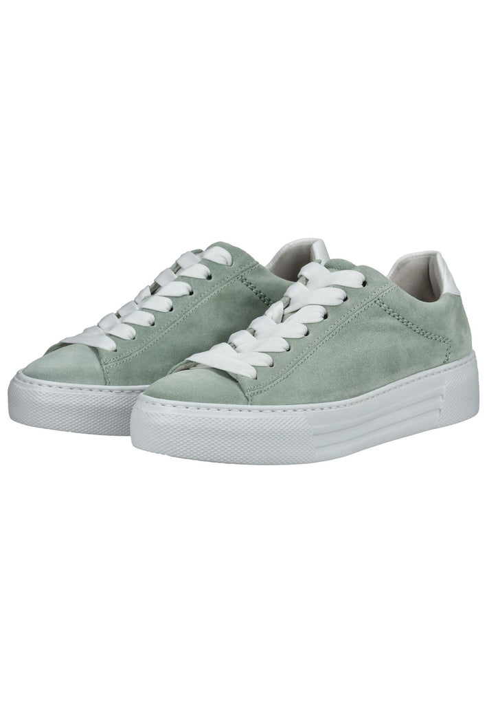 Gabor Comfort Sneaker Veloursleder Pistachio
