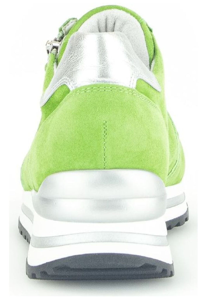 Gabor Comfort Sneaker Veloursleder/Textil Grün/Kombi