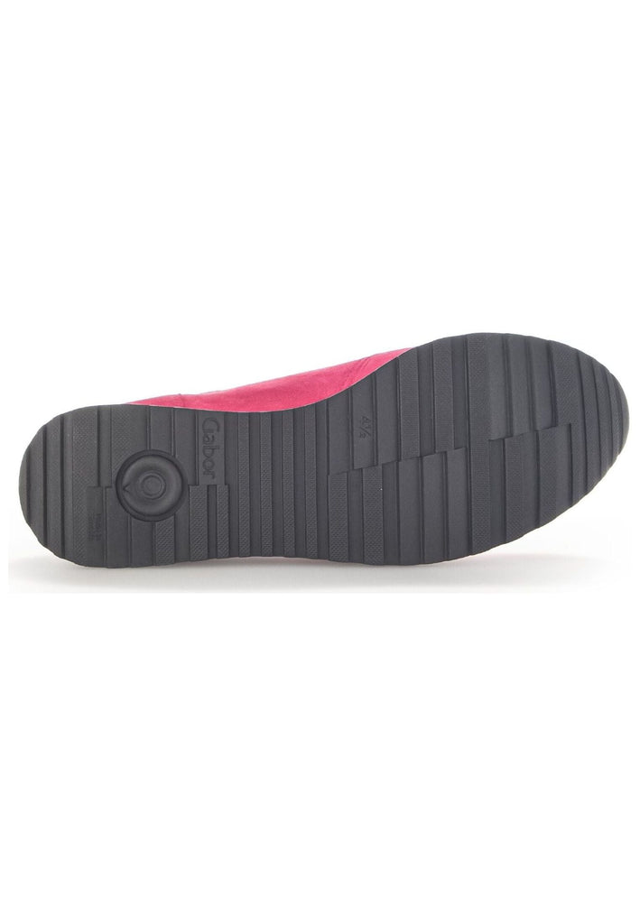 Gabor Comfort Sneaker Veloursleder/Textil Pink