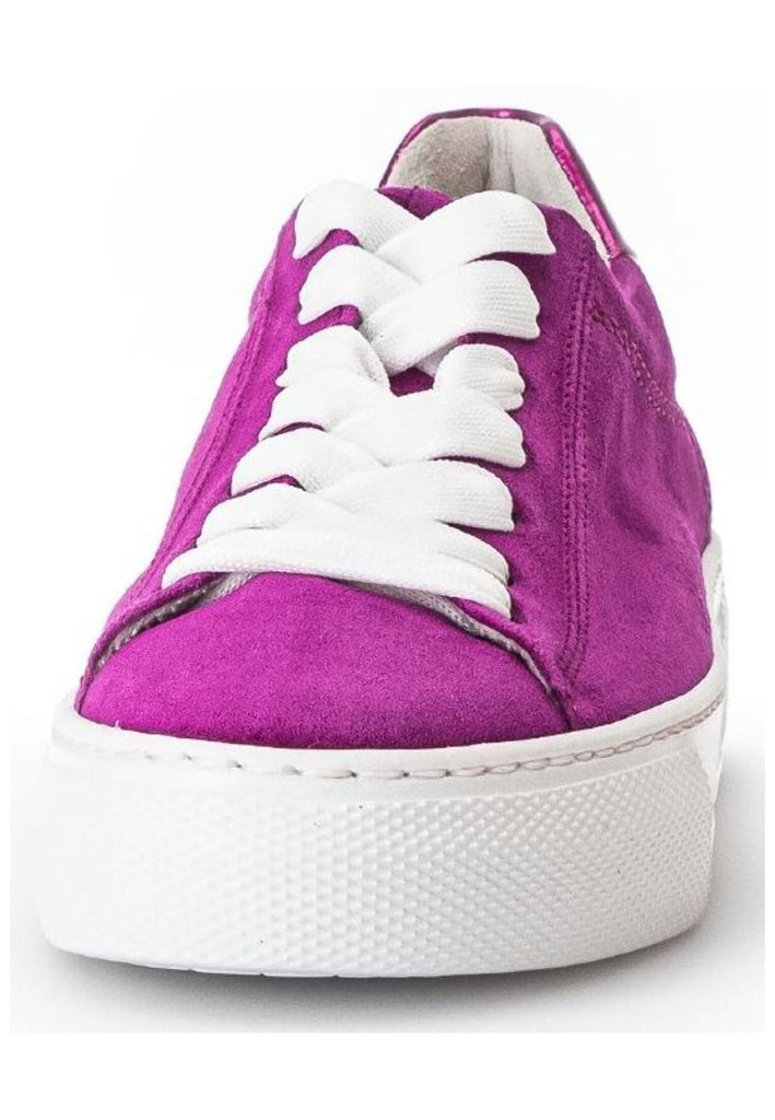 Gabor Comfort Sneaker Veloursleder Violett/Pink