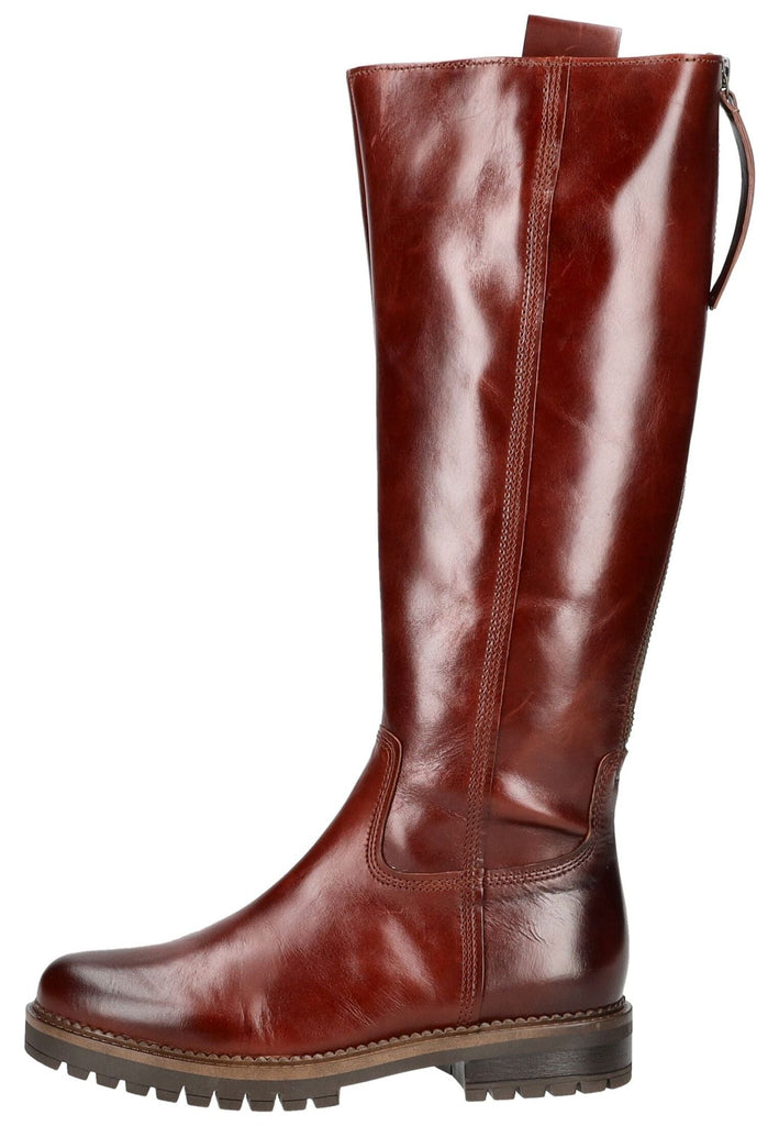 Stiefel Gabor Comfort Stiefel Nappaleder Mittelbraun Warmfutter