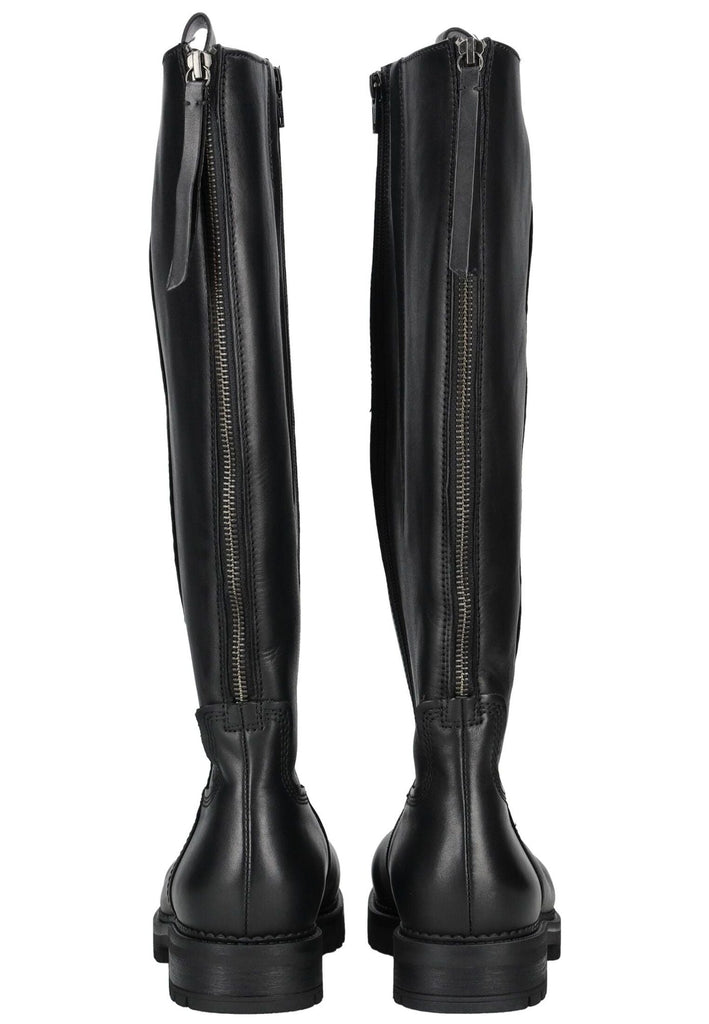 Gabor Comfort Stiefel Glattleder Schwarz