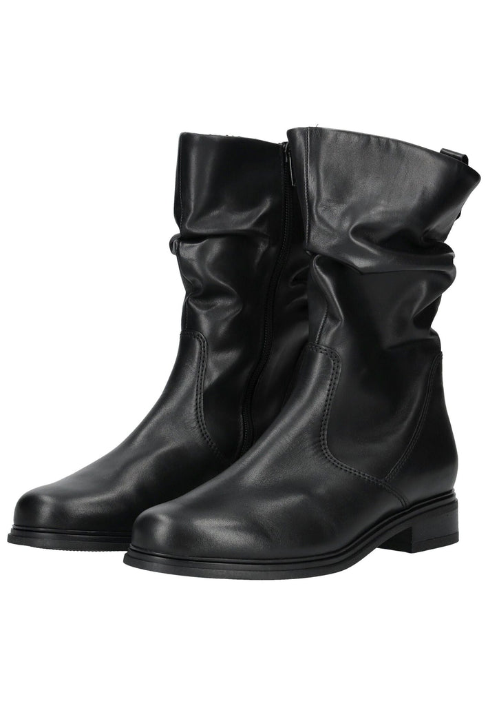 Gabor Comfort Stiefel Leder Schwarz