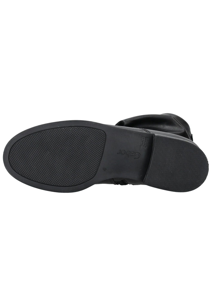 Gabor Comfort Stiefel Leder Schwarz
