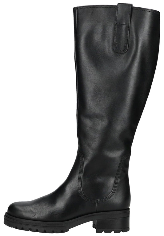 Gabor Comfort Stiefel Leder Schwarz