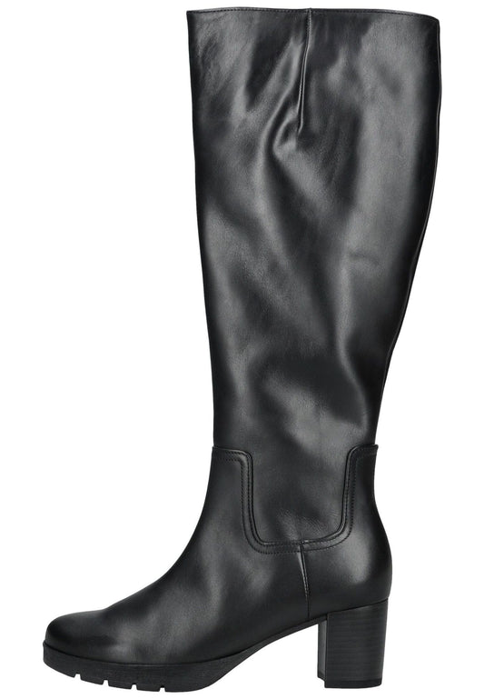 Gabor Comfort Stiefel Leder Schwarz