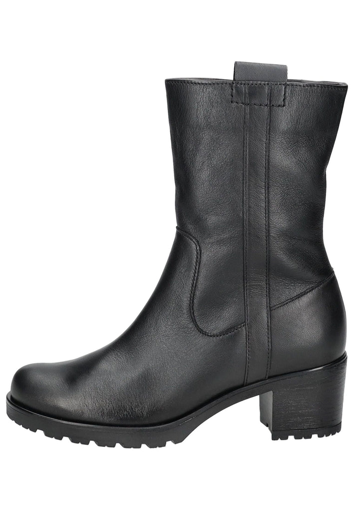 Gabor Comfort Stiefel Leder Schwarz Warmfutter