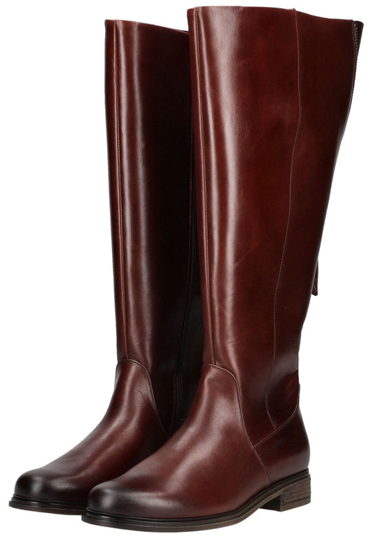 Gabor Comfort Stiefel Nappaleder Dunkelbraun Warmfutter