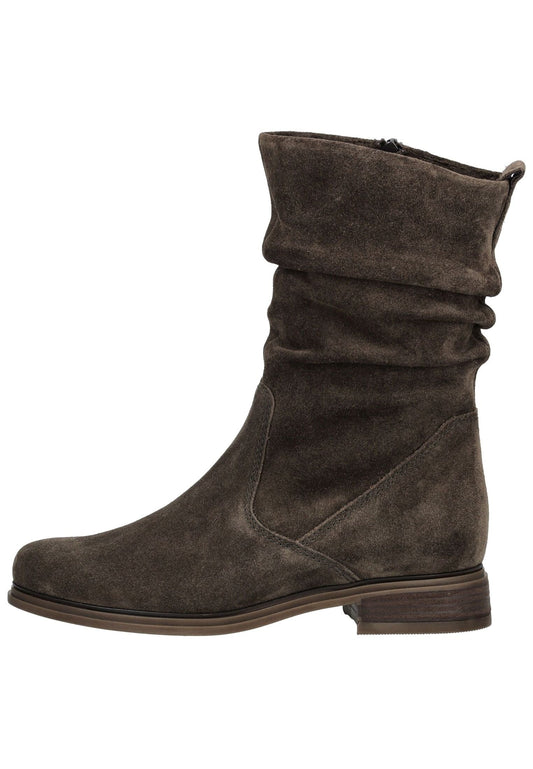 Gabor Comfort Stiefel Veloursleder Braun