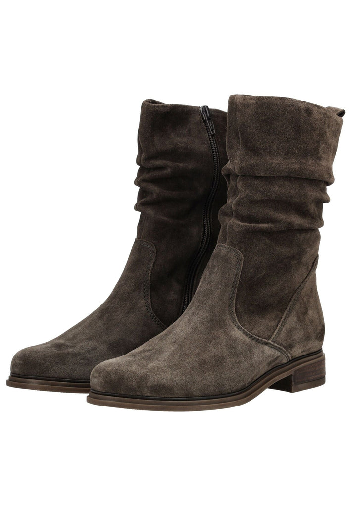 Gabor Comfort Stiefel Veloursleder Braun