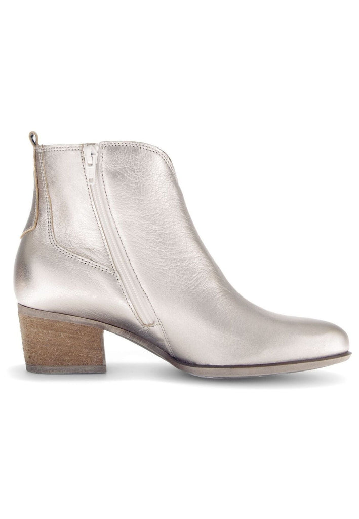 Gabor Comfort Stiefelette Glattleder Puder