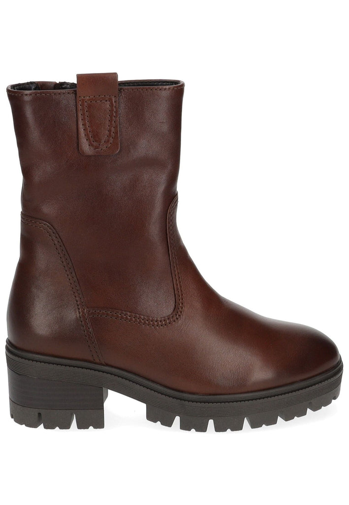 Gabor Comfort Stiefelette Leder Braun Warmfutter