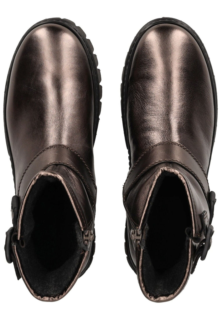 Gabor Comfort Stiefelette Leder Bronze