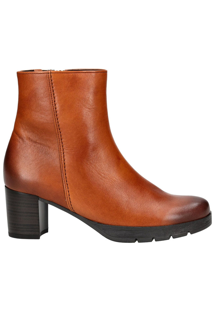 Gabor Comfort Stiefelette Leder Cognac