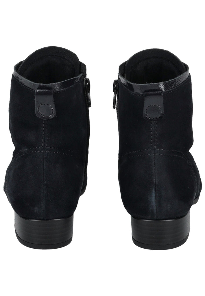 Gabor Comfort Stiefelette Leder Dunkelblau Warmfutter