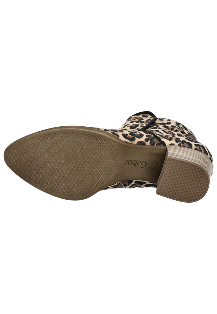 Gabor Comfort Stiefelette Leder Leopard