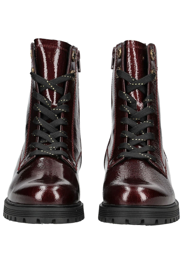 Gabor Comfort Stiefelette Leder Rot Lack